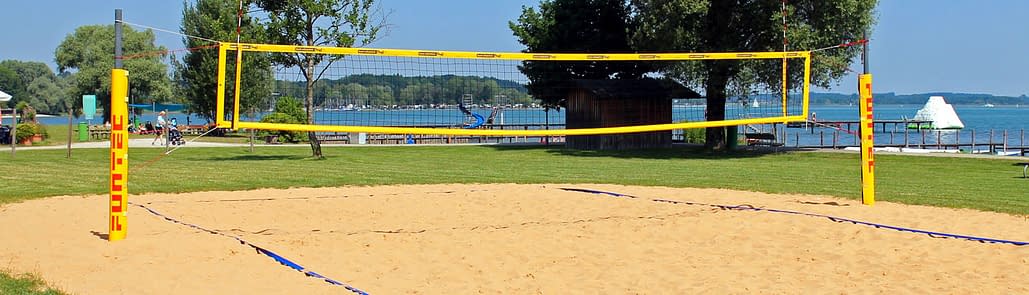 Volleyballfeldsandreinigung Beachvolleyballfeld reinigen